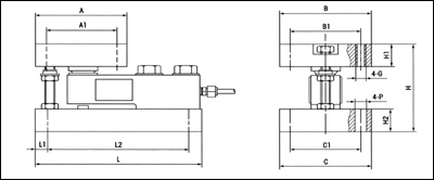FW稱重模塊，稱重模塊FW-1.1t價格，F(xiàn)W-2.2t稱重模塊