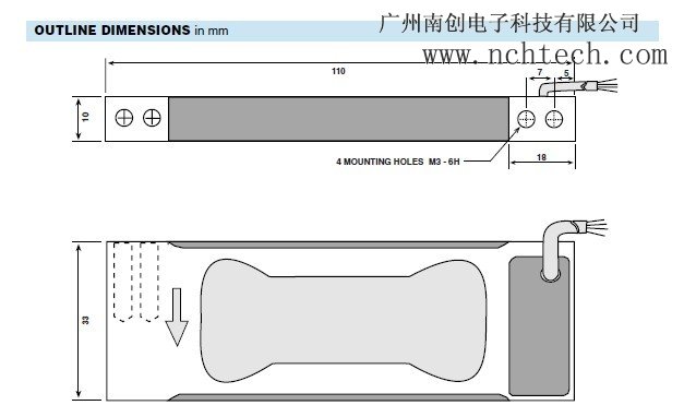 特迪亞1004-0.6KG稱重傳感器主要特性: